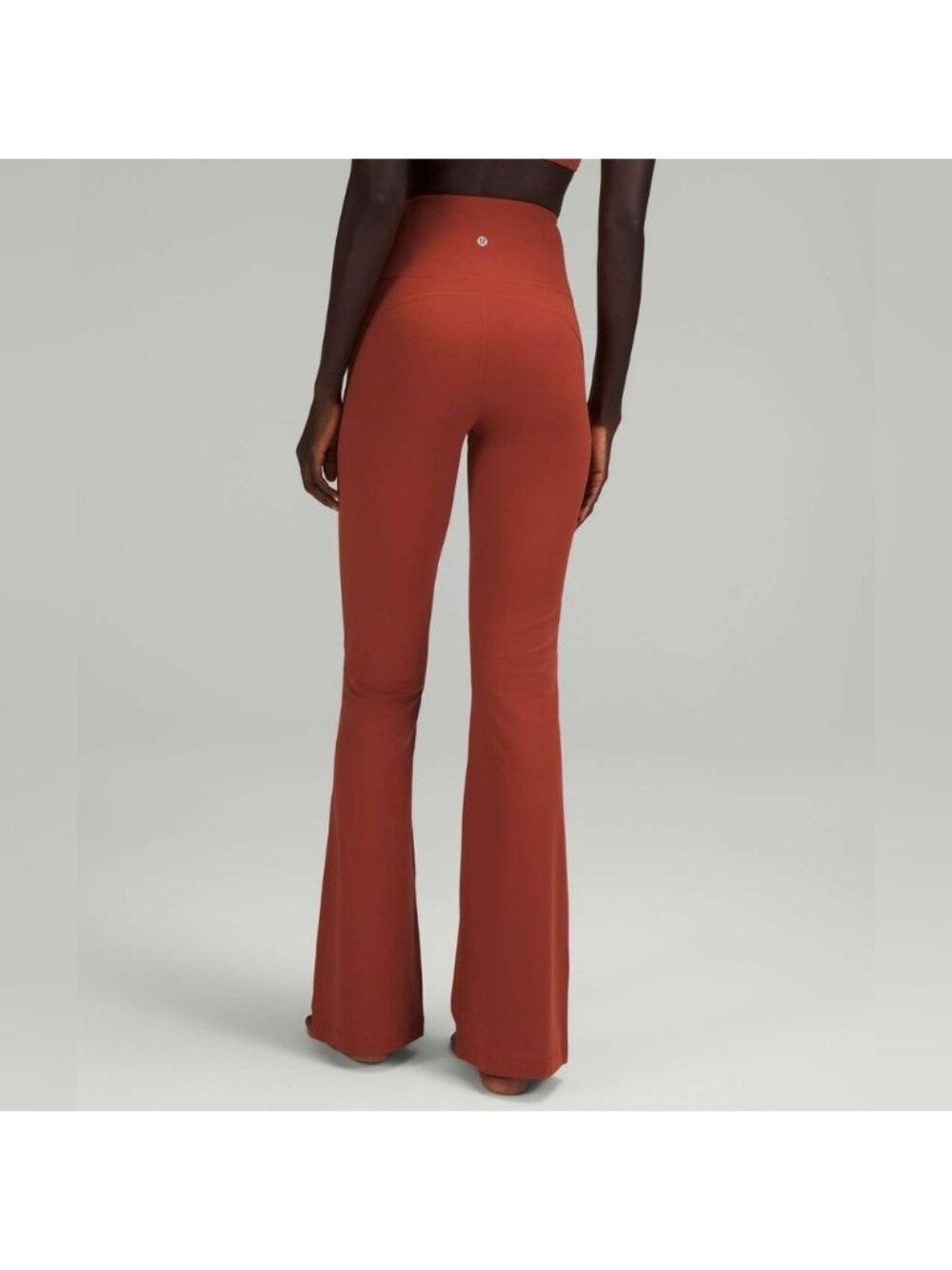 Lululemon Groove Super-High-Rise Flared Pant Nulu Cayenne